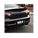 thumbnail image 5 of Juego De Porta Placas Tipo Europeo Negro Liso Universal 2 Piezas, 5 of 5