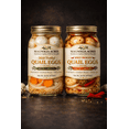 thumbnail image 3 of Magnolia Acres Spicy Pickled Eggs, 2 Pack (32 oz Jars), Southern Style Bold Flavor, High Protein Snack, Small Batch, South Carolina Inspired, 3 of 5