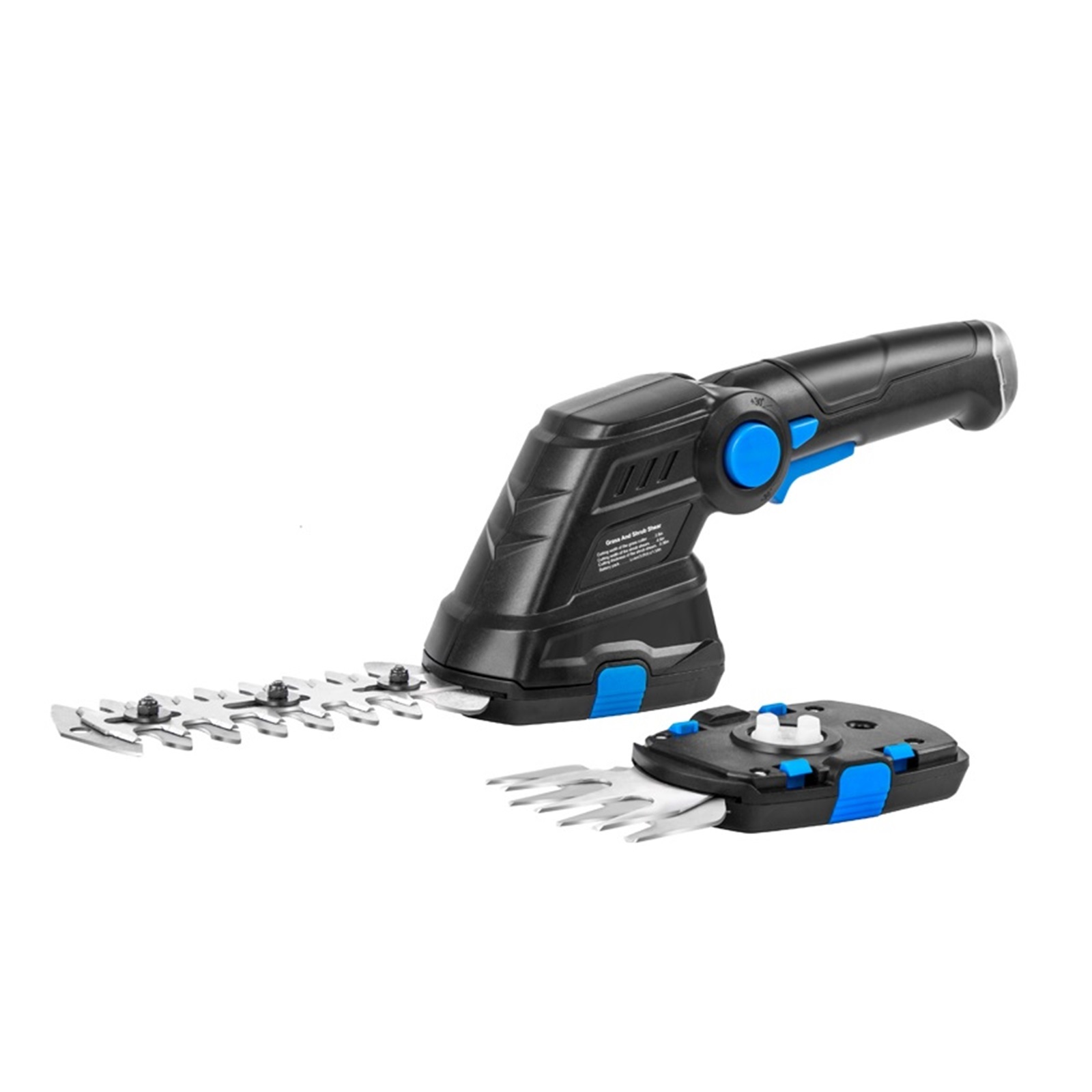 Electric Secateurs, 2 In 1 Electric Hedge Trimmer Cordless 3.6V USB Lawn Mower Rechargeable Weeding Shear Pruning Mower Garden Tools By Efficientcutting