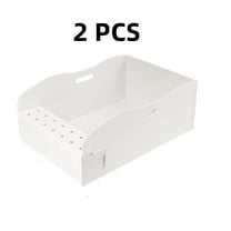 Foldable Outdoor Portable Cat Litter Box 2 Pack Waterproof Large Size