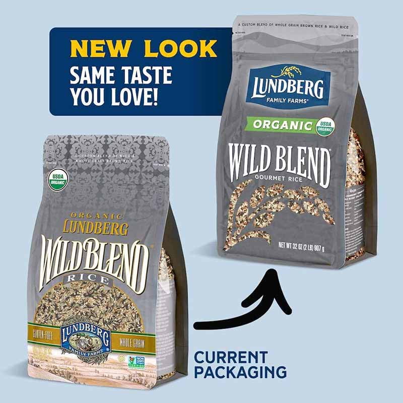 (Pack Of 6) Lundberg Organic Wild Blend Rice 2 Lb