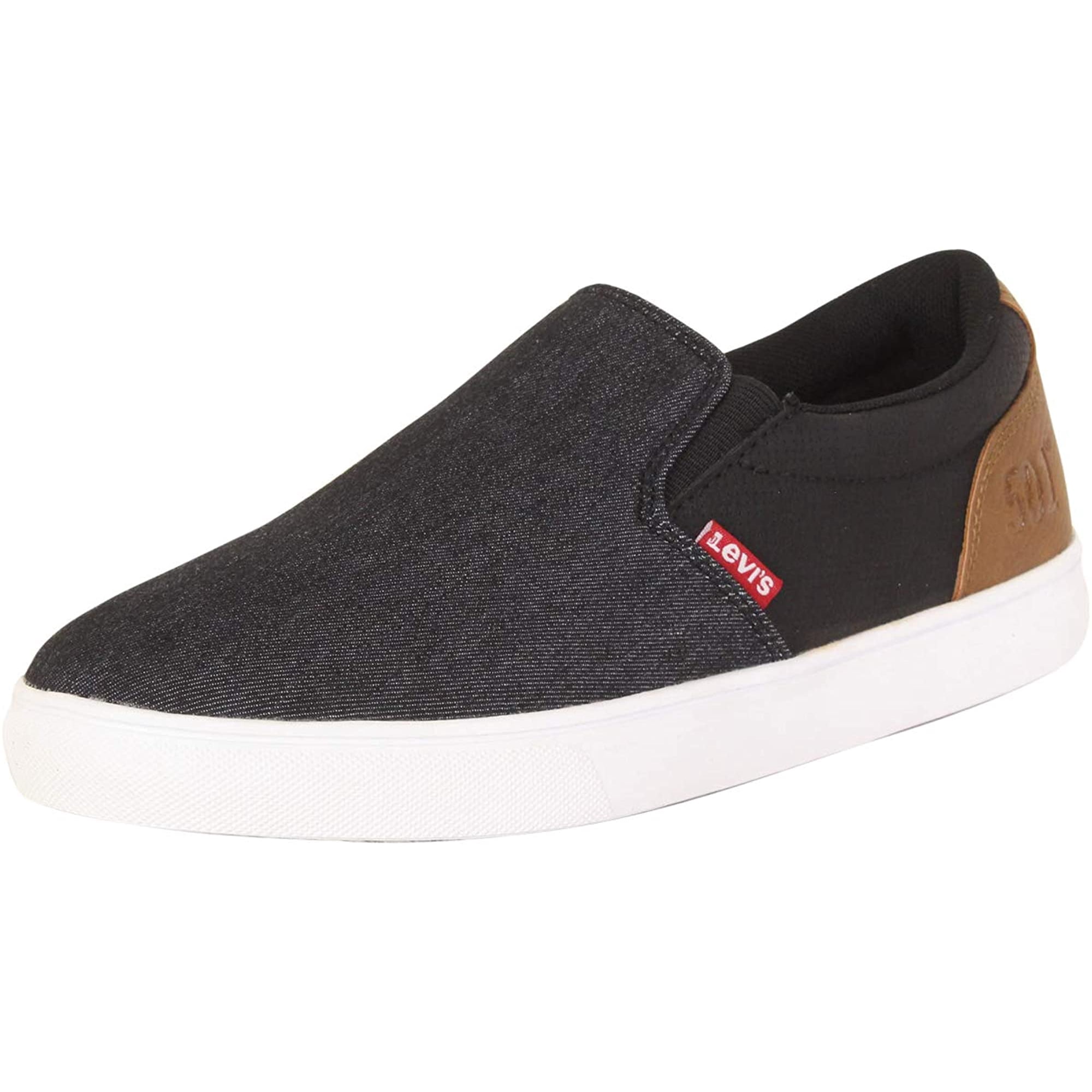 Levis Mens Jeffrey 501 Slip on Denim Casual Sneaker Walmart