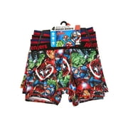 Avengers Boys Boxer Brief Underwear, 4-Pack, Sizes XS-XL