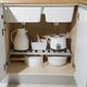 thumbnail image 4 of Organizador De Estantes Para Armarios De Cocina Apilable Y Extensible, Espacio De Almacenamiento, Armario, Plato, Mostrador Y Organizador De Despensa, 4 of 6