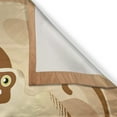 thumbnail image 3 of Ambesonne Animal Kitchen Curtains, 3 Siamese Cats, 55"x39", Pale Brown Tan, 3 of 3