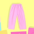 thumbnail image 2 of UACY Rain Pants for Boy Girl Thick Waterproof Pants Kids Toddler Fishing Pants Loose Reflective Lightweight Rain Pants Kids ﻿ (Pink, 3-4 Years), 2 of 4
