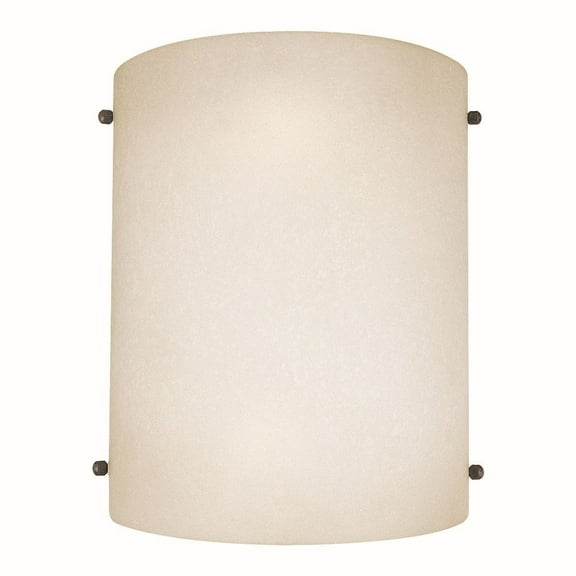 Forte Lighting 5121-02 2 Light 10" Tall Wall Sconce - Bronze