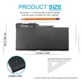thumbnail image 1 of CM03XL Batería 717376-001 para HP EliteBook 840 845 850 855 740 745 750 755 G1 Serie G2 ZBook 14 15u G2 716724-421 CM03 CO06 CO06XL CM03050XL HSTNN-IB4R HSTNN-DB4Q HSTNN-LB4R HSTNN-LB4R HSTNN-I11C E7U, 1 of 2