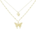 thumbnail image 2 of STAOEDU Dainty Pendant Necklace | Butterfly Layering Necklaces|Color Shiny Butterfly Necklace, 2 of 2