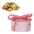 thumbnail image 3 of Cajas de dulces hexagonales ANGGREK 250 g con cinta para compromiso de aniversario, 3 of 8
