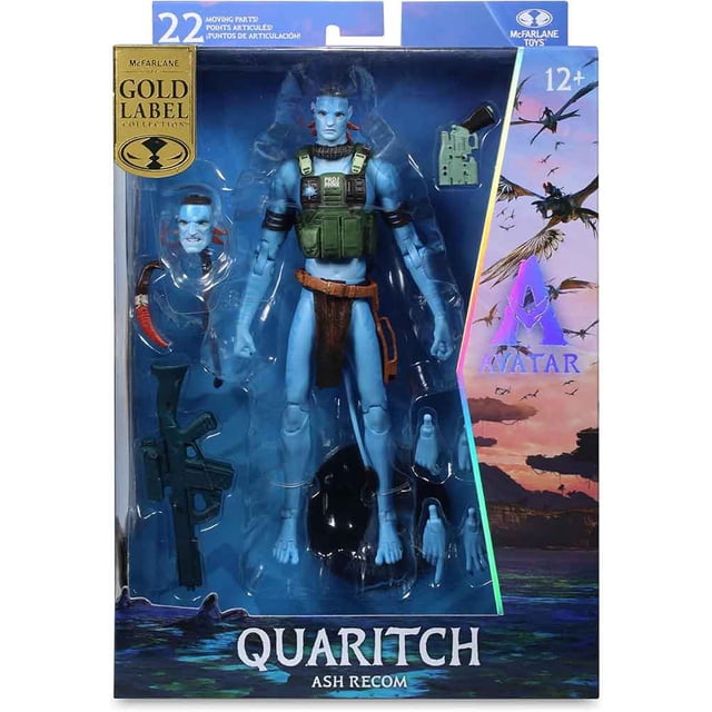 Avatar Fire and Ash 7 Inch Action Figure Exclusive - Ash Recom #05 Gold Label