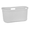 thumbnail image 1 of Superio Panier à Linge Collection Palm Luxe 1.4 Boisseau (Blanc), 1 of 1