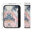 thumbnail image 6 of WYYP Abstract Brush Strokes Car Seat Belt Cover Safety Seatbelt Protector Comfortable Car Seat Strap Pads 2Pcs, 6 of 6