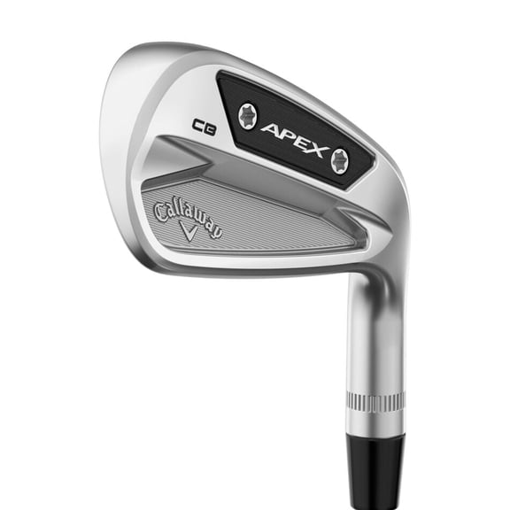 Pre-Owned Good RH 2024 Apex CB Chrome Individual Iron Mens Steel Shaft 34 KBS Tour 120 Steel Stiff
