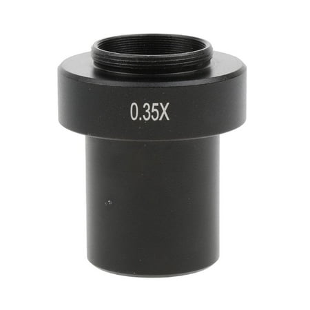 Image of 0.35X Reduction Eyepiece Auxiliary Lens Adapter For C-Mount Camera Lenses 30mm & 30.5mm - Black