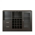 thumbnail image 5 of ACME Joice Wooden 2-Drawer Server with Shelf in Espresso, 5 of 7