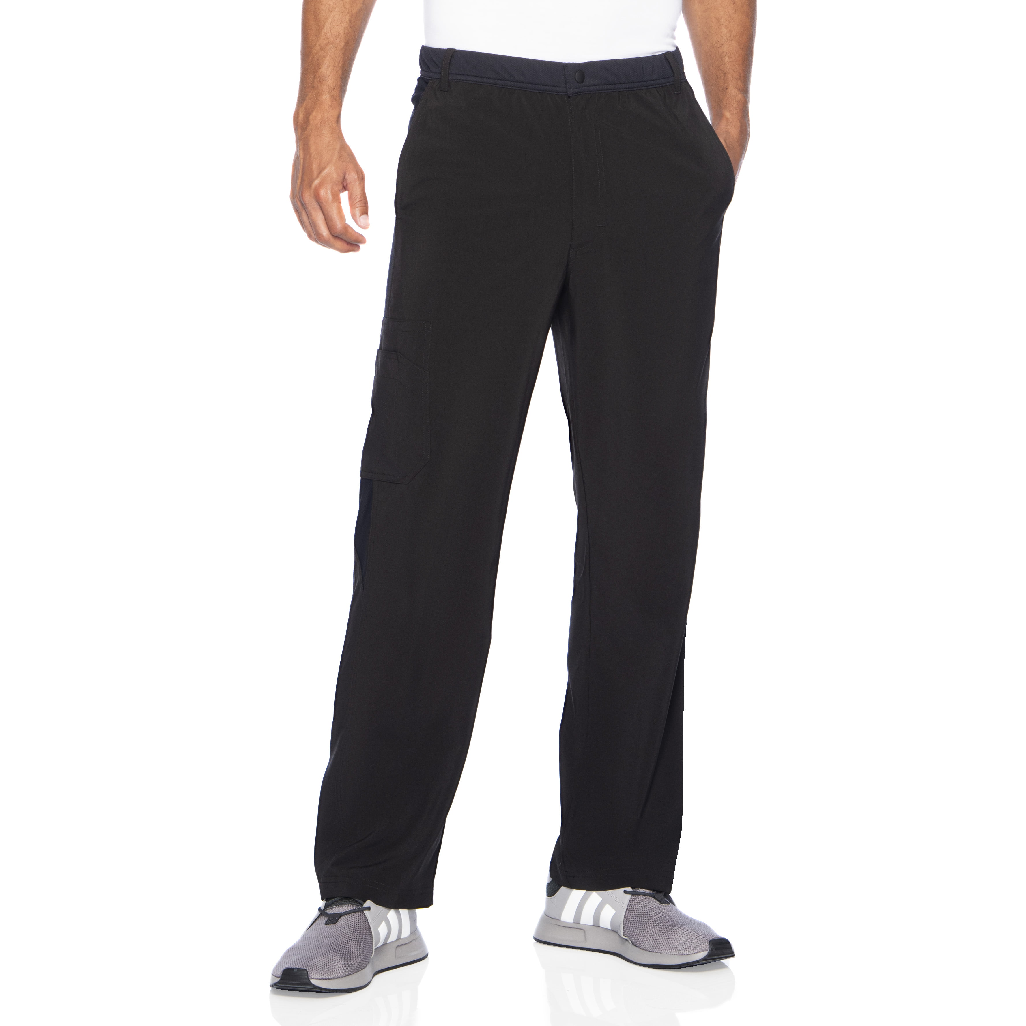 Urbane Performance 5-Pocket Scrub Pants for Men: Modern Tailored Fit ...