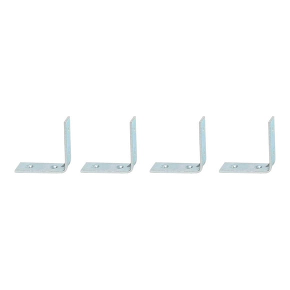Escuadra De Union Veker Metal Galvanizado 3.7X3.7Cm 4Pzas