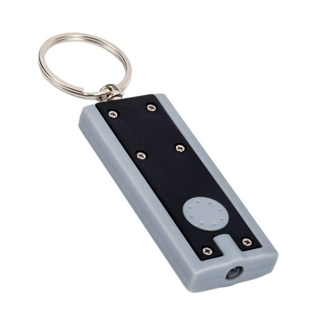 10pcs Portable Keychain Light Flashlight Keyring Camping Pocket Torch LED Light