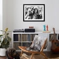thumbnail image 4 of Art.com Mick Jagger and His Girl Friend, Singer Marianne Faithful Arrive at Magistrate's Court Photo, Black Frame Wall Art, 40" x 32", 4 of 5