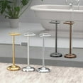 thumbnail image 5 of 1436MXB, Freestanding Toilet Paper Holder, 22” H, Matte Black Polished Brass/Floor Standing Weighted Base Toilet Paper Holder Stand, 5 of 5