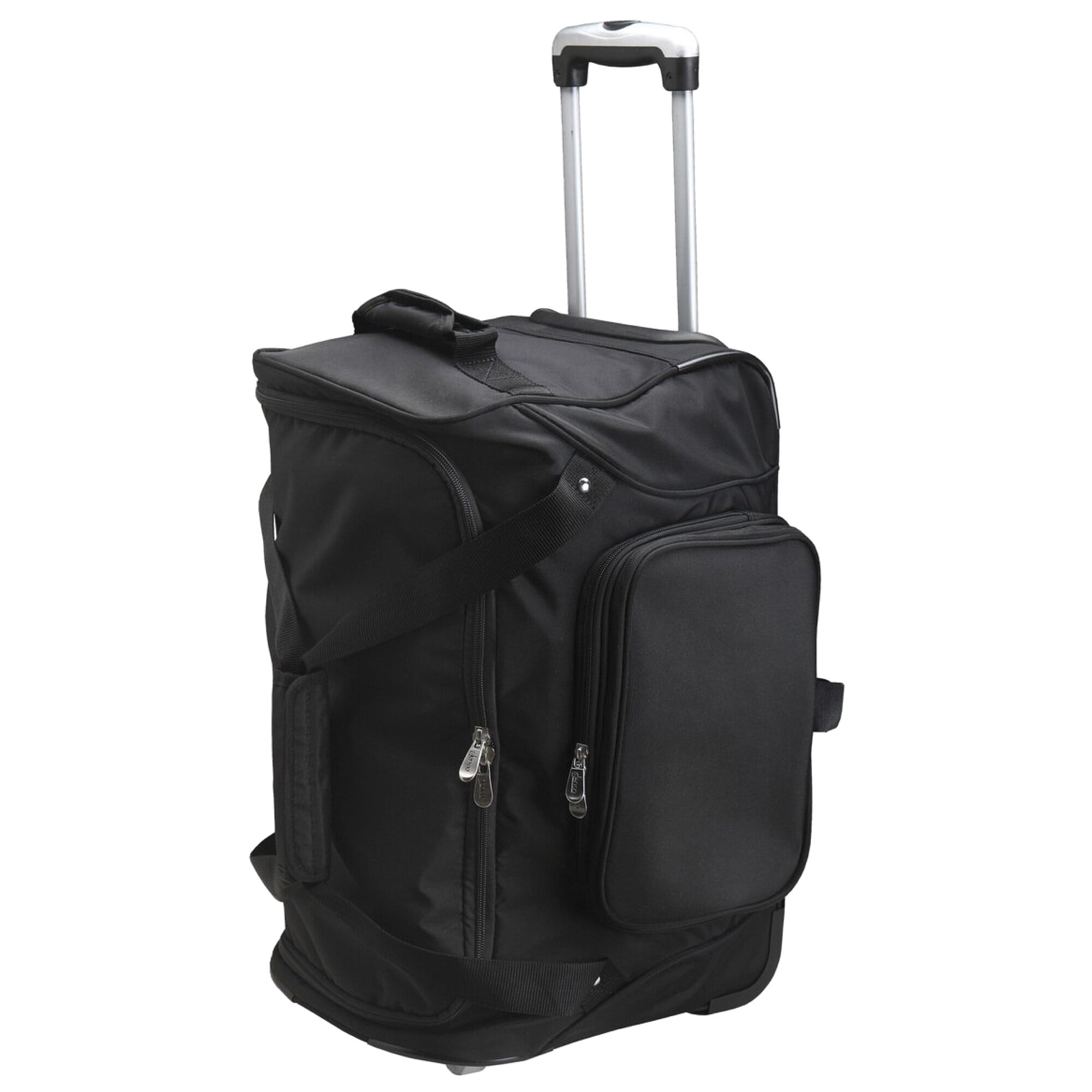 MOJO Black NDSU Bison 22" 2-Wheeled Duffel Bag