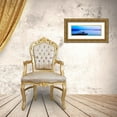 thumbnail image 3 of McLoughlin, James 24x11 Gold Ornate Wood Framed with Double Matting Museum Art Print Titled - Lakescape Panorama IV, 3 of 4