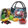 thumbnail image 3 of Easygdp Bubbles Axolotl Fantasy Bolsa de Almuerzo Insulada Reutilizable, Bolsa de Mano y Bandolera para Oficina, Trabajo, Viajes, 3 of 6