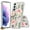 Flowers & Butterfly, variant on Xpression Phone Case For Samsung Galaxy A26 Floral Pattern Hybrid Transparent TPU Silicone, Shock Absorption Bumper, Hard Back Slim Cover, Pink Roses Flower