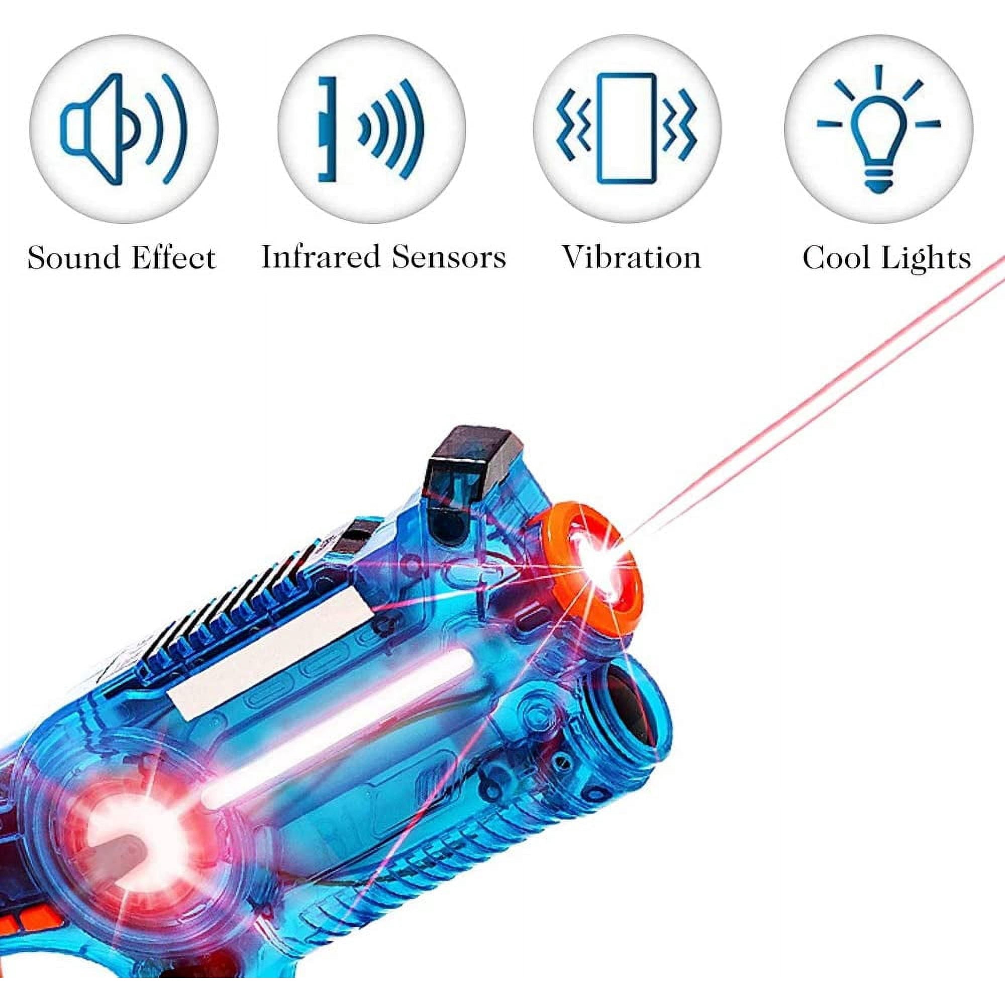 Exciting Outdoor Fun Play Laser Tag Gun Set with Flying Laser Shooting Drone