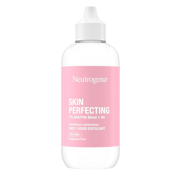 Neutrogena Skin Perfecting Dry Skin Liquid Face Exfoliant 4 Fl Oz Walmart Com Walmart Com