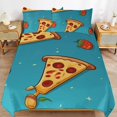 thumbnail image 2 of Fun Pizza Bedding Set with Zipper Closure for Girls & Boys, 2 of 6