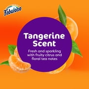 Fabuloso 2X Multi-Purpose Cleaner, No Rinse Floor Cleaner, Tangerine Scent, 56 fl oz