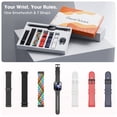 thumbnail image 4 of Mingdaln 7 Bands Gift Set Smart Watch Fits for Android and Iphone, Smartwatch for Women Men, 1.85" HD Fitness Tracker 120 Plus Sports Mode, Smart Watch with Bluetooth Call, IP68, Perfect gift, 4 of 9