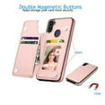 thumbnail image 4 of Cases for Galaxy A12 5G / Galaxy A11 A21 4G, Njjex Leather Flip Wallet Card Holder Case Cover for Samsung Galaxy A12 5G / Galaxy A11 A21 4G, Rose Gold, 4 of 10