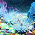 thumbnail image 3 of Walbest Fish Tank Landscaping Luminous Simulation Silicone Sea Anemone Artificial Coral Plant Aquarium Decor, 3 of 7