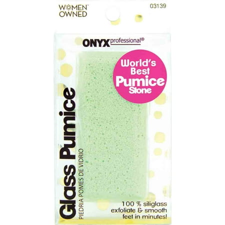 Onyx Professional Glass Pumice Stone