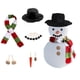 thumbnail image 2 of Wosthever Kit de decoración de muñeco de nieve de Navidad, bufanda, botón de madera, juego de disfraces de dibujos animados, juguetes para niños, Kits de decoración para fiestas Tipo 2 Wosthever HA046541-02, 2 of 6