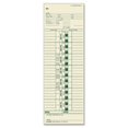 thumbnail image 1 of Tops TOP1255 Time Card- Weekly- 3.5 in. x 10.5 in.- 500 Count- Manila, 1 of 2
