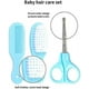 thumbnail image 3 of Kit de cuidado y aseo para bebés, 10 piezas, kit de cuidado para bebés, kit para recién nacidos, enfermera, cuidado de uñas y cabello., 3 of 5
