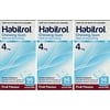 Habitrol 4mg Fruit Nicotine Gum. 3 Boxes of 96 Each (Total 288 Pieces)