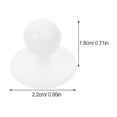 thumbnail image 2 of Hytrove 50Ud Botones Para Camisas Y Chaquetas De Chef Con Único Para Equipos De Restaurantes, 2 of 8