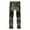 Green, variant on Women Skinny Pants High Waist Full Length Pants Color-blocking Outdoor Assault Pants Fleece Thickened Soft Shell Ski Pants Ladies Ribcage Straight Ankle Pants
