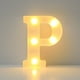 thumbnail image 1 of Luces LED de alfabeto P, 1 of 3