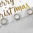 thumbnail image 4 of Manfei Happy New Year Black Out Curtains for Preppy Children Kids,Xmas Snowflake Curtains Pack of 2 (42x63 Each),Merry Christmas Bedroom Curtains,Luxury Bedroom Decor, 4 of 6