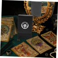 thumbnail image 4 of LAICAIW 4pcs Box Playing Cards Case Playing Tray Witch Decor Storage Canister Storage Rack Poker Portable, 4 of 7