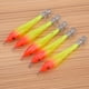 thumbnail image 4 of Señuelos de pesca con anzuelo de calamar, 5 piezas de señuelos de calamar luminosos, señuelos de pesca luminosos, señuelos de pesca de los mejores materiales, 4 of 9