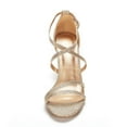 thumbnail image 2 of Sandalia DREAM PAIRS GIGI Tacón de Aguja Dorado con Brillo 7 US, 2 of 6