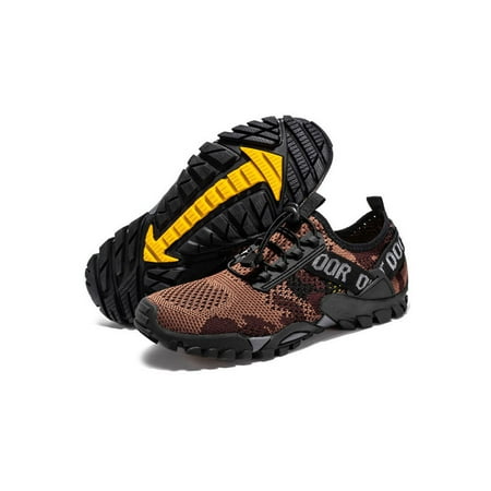 

Audeban Mens Hiking Boots Walking Trail Trekking Casual Work Boys Outdoor Trainers Shoes