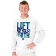 thumbnail image 3 of Faith Blessed Holy Spirit Jesus Long Sleeve TShirt Men Women Brisco Brands X, 3 of 6